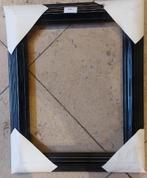 Schilderijlijst Zwart geprofileerd, Huis en Inrichting, Woonaccessoires | Lijsten, Ophalen, Hout, Minder dan 50 cm, Minder dan 50 cm