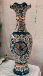 Vaas mooie grote gekleurde Chineese porseleinen ming vaas., Antiek en Kunst, Antiek | Keramiek en Aardewerk, Ophalen of Verzenden