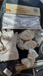 Handschoenen, plastron en haarnetje, Dieren en Toebehoren, Paardrijkleding, Dressuur, Overige typen, Ophalen of Verzenden, Zo goed als nieuw