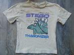 T-shirt crèmekleur dino maat 98 / 104 H&M shirt dinosaurus, H&M, Ophalen of Verzenden, Zo goed als nieuw, Shirt of Longsleeve