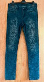 Denim jeans, blue panter print | H&M 29/32, H&M, Blauw, Ophalen of Verzenden, Zo goed als nieuw