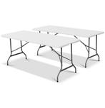 Inklapbare tafel, te huur. B69cm L180cm H73cm, Ophalen, Zo goed als nieuw, Rechthoekig, Kunststof