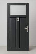 Binnendeur met glas, wc deur, met slot, Ophalen, 80 tot 100 cm, Binnendeur, Zo goed als nieuw