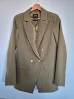 Khaki double breasted blazer Seven Sisters maat S, Seven Sisters, Ophalen of Verzenden, Zo goed als nieuw, Jasje