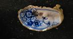 Mooie beschilderde delfts blauwe oester, Huis en Inrichting, Woonaccessoires | Overige, Ophalen of Verzenden, Nieuw