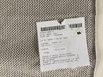 Maharam Merit 023; roomwit met grijs; restant meubelstof, Overige materialen, 120 cm of meer, Wit, Nieuw