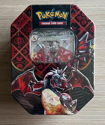 Paldean Fates Charizard Tin beschikbaar voor biedingen