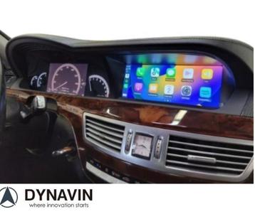 navigatie mercedes s klasse w221 carplay android 14 bose  beschikbaar voor biedingen