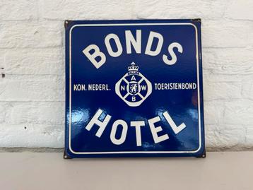 ANWB Hotel emaille bordje beschikbaar voor biedingen