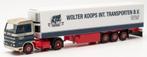 Scania 143 Str. K.Sz. Wolter Koops (NL), Hobby en Vrije tijd, Nieuw, Ophalen of Verzenden, Bus of Vrachtwagen, Herpa
