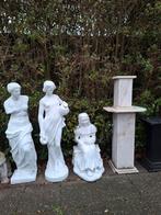 Tuinbeelden en Pilaren voor binnen of buiten., Ophalen, Gebruikt, Beton, Overige typen