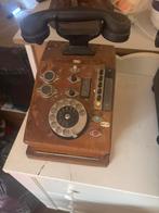 Vintage Houten Telefoon, Ophalen of Verzenden