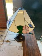 Glas in Lood Lamp - Barstje in Kap, Huis en Inrichting, Ophalen of Verzenden, Gebruikt, Glas, 50 tot 75 cm