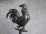 Antieke Franse Verzilverde Vleespen / Spies met Haan - 24 cm, Verzenden