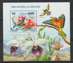ORCHIDEEEN and BEA-EATERS= Prachtig BL. MALDIVES-251-09, Verzenden, Postfris, Dier of Natuur