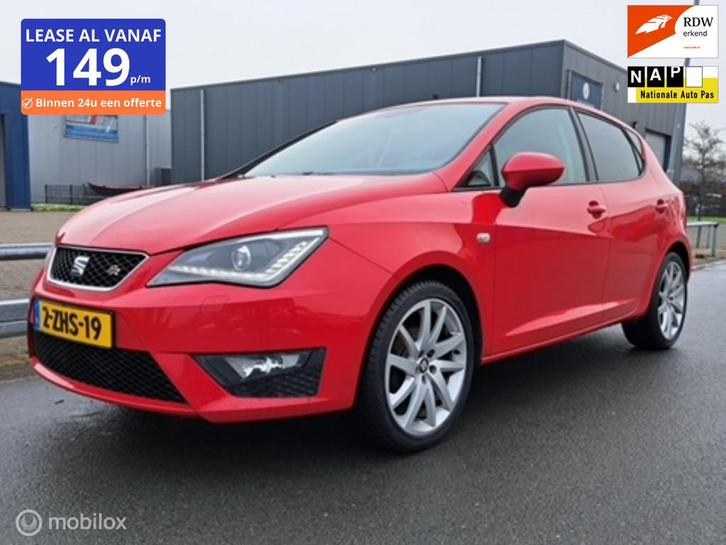 Seat Ibiza 1.2 TSI FR Dynamic, Auto's, Seat, Bedrijf, Te koop, Ibiza, ABS, Airbags, Airconditioning, Alarm, Bluetooth, Boordcomputer