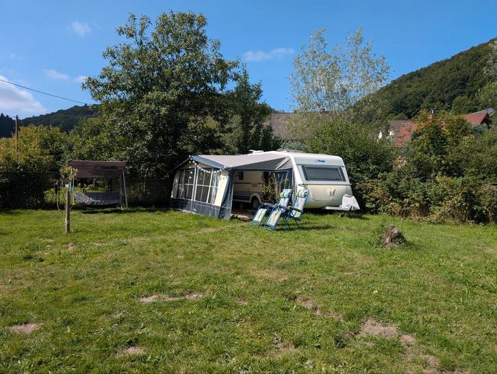 Te koop: Polar 560 met Alde verwarming, mover, airco (2006), Caravans en Kamperen, Tenten, tot en met 4, Gebruikt, Ophalen