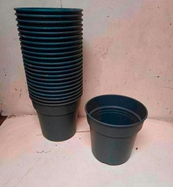 Sier Kweekpotten plantenpotten bloempotten 21 cm, Tuin en Terras, Bloempotten, Gebruikt, Kunststof, Minder dan 40 cm, Minder dan 25 cm