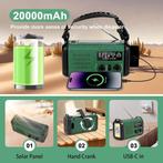 Noodradio 20.000 - Met Zaklamp - Opwindbaar - Zonnepaneel, Theodoor Colenbranderhof 9, 3059LC Rotterdam, Nederland, Info@currentcomponents.nl