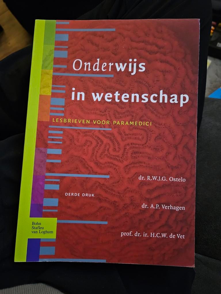 Onderwijs in wetenschap - Leerboek, Ophalen of Verzenden, Gelezen, R.W.J.G. Ostelo, Overige wetenschappen
