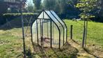 Stalen Greenhouse kas tuin kas, Tuin en Terras, Kassen, Ophalen of Verzenden, Glas, Zo goed als nieuw, Aluminium