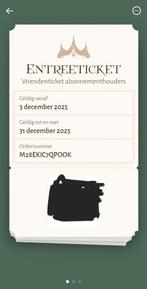 Efteling viendenticket. Geldig tot 31-12-2025, Tickets en Kaartjes, Kortingen en Cadeaubonnen, Overige soorten