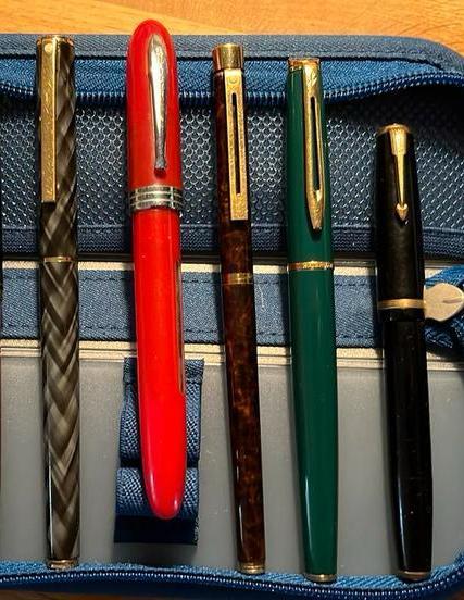 Diverse vintage / merk vulpennen, Verzamelen, Pennenverzamelingen, Gebruikt, Vulpen, Overige merken, Ophalen of Verzenden