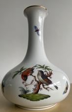 HEREND Hungary Rothschild porselein vaas vogels vlinders, Ophalen of Verzenden