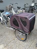 Honden kar XL Topmast voor achter de fiets, Ophalen