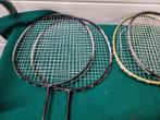 -	Badminton rackets 4 stuks, Ophalen of Verzenden, 'T Olde Gre-j, Info@toldegrej.nl, Endepoelstraat 20f Didam