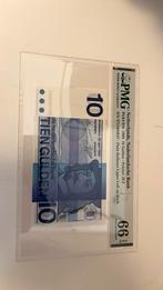 10 gulden biljet Frans Hals Pmg 66, Postzegels en Munten, Bankbiljetten | Nederland, Ophalen of Verzenden, 10 gulden