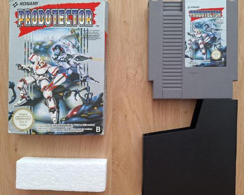 Probotector (doos + cart) - NES, Spelcomputers en Games, Games | Nintendo NES, Gebruikt, 1 speler, Vanaf 12 jaar, Ophalen of Verzenden