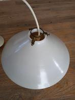 Echte melkglazen lampen oud, Ophalen of Verzenden, Minder dan 50 cm
