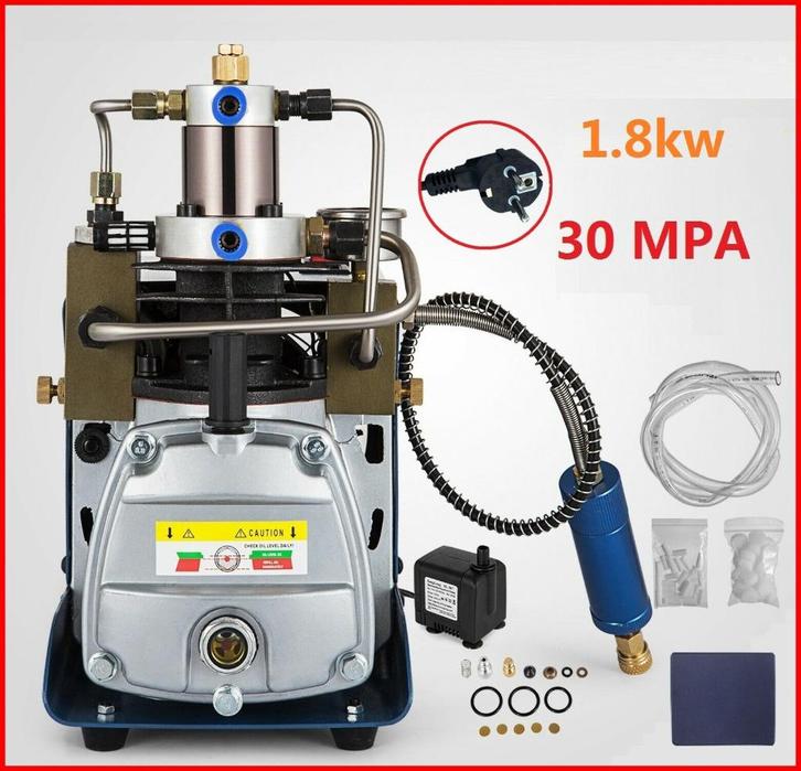 PCP Compressor 300 Bar 30MPA, 4500PSI 220V Autostop, Auto diversen, Autogereedschap, Nieuw, Ophalen of Verzenden