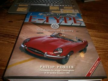 jaguar e-type the definitive history gesigneerd porter!! beschikbaar voor biedingen