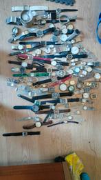 60+ horloges voor reparatie / onderdelen, Ophalen of Verzenden, Staal, Seiko, 1960 of later