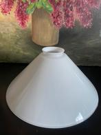 Wit glazen  hanglampkap, Ophalen of Verzenden, Zo goed als nieuw, Minder dan 50 cm