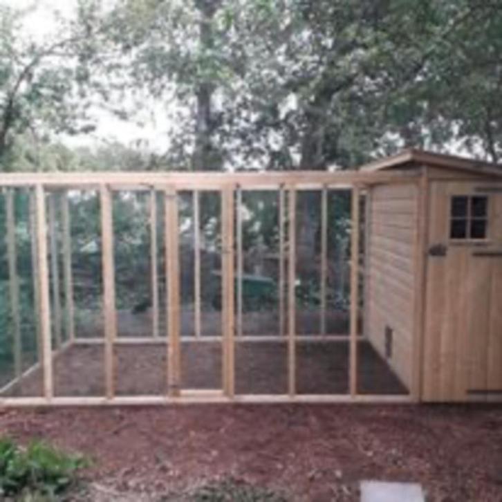 Kattenren met nachtverblijf 🐈‍⬛ kattenverblijf op maat  🐈, Dieren en Toebehoren, Katten-accessoires, Nieuw, Ophalen