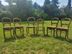 Set van 6 Antieke Stoelen in Prima Staat, Antiek en Kunst, Ophalen of Verzenden