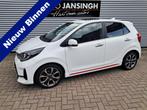 Kia Picanto 1.0 T-GDi GT-Line 100 pk! Schuifdak! Ndl auto! |, Auto's, 101 pk, Gebruikt, Wit, Bedrijf