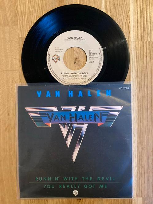 Van Halen - Runnin’ with the devil, Cd's en Dvd's, Vinyl Singles, Single, 7 inch, Ophalen of Verzenden