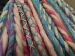 20 Dubbele Pastelkleurige Glow-in-the-Dark Dreads, Sieraden, Tassen en Uiterlijk, Uiterlijk | Haarverzorging, Ophalen of Verzenden