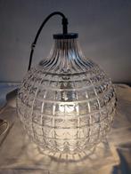 Kristal glas glazen hanglamp Peill &Putzler 196O Vintage, Gebruikt, Vintage, Ophalen of Verzenden, Glas