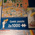 2x1000 stukjes Jan van Haasteren, Hobby en Vrije tijd, Denksport en Puzzels, Ophalen, 500 t/m 1500 stukjes, Zo goed als nieuw