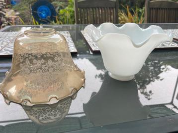 Antieke Art Deco Lampenkappen beschikbaar voor biedingen