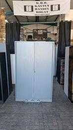 Grijze Ahrend metalen roldeurkast, archiefkast, Gebruikt, 100 tot 150 cm, R, Grijze Ahrend metalen roldeurkasten, archiefkasten