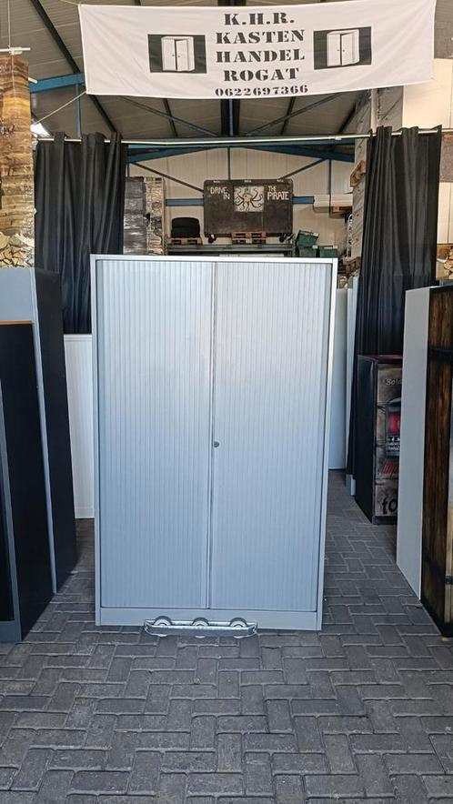 Grijze Ahrend metalen roldeurkast, archiefkast, Huis en Inrichting, Kasten | Roldeurkasten en Archiefkasten, Gebruikt, 150 tot 200 cm