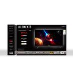 KB ELEMENTS 43 INCH 4K SMART LED TV, Overige merken, LED, 50 Hz, Nieuw