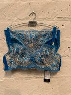 Dita von Teese bh 75B slip 36 NIEUW!! Nieuwprijs €157,-, Ophalen of Verzenden, Blauw