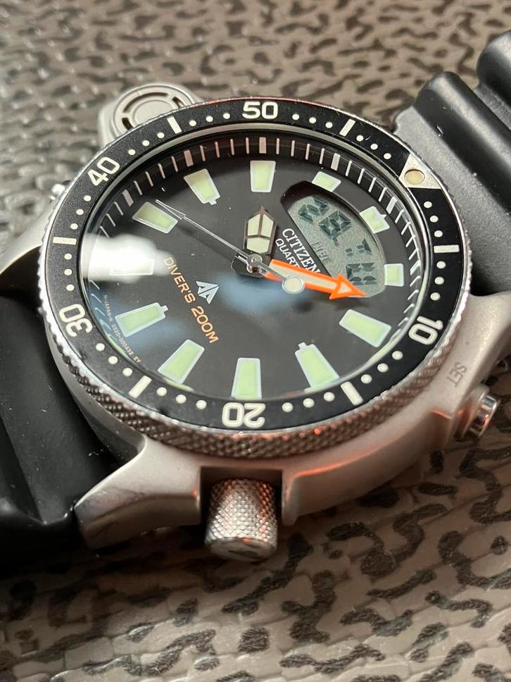 Citizen Promaster Aqualand JP-2000 nieuwstaat!, Sieraden, Tassen en Uiterlijk, Horloges | Kinderen, Zo goed als nieuw, Jongen of Meisje